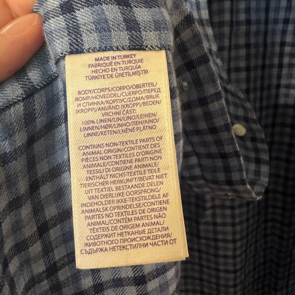 Ralph Lauren Purple Label Men's Shirt in Linen - Picture 7 of 13